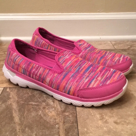 Danskin Pink Memory Foam Athletic Slides Shoes - Picture 5 of 8